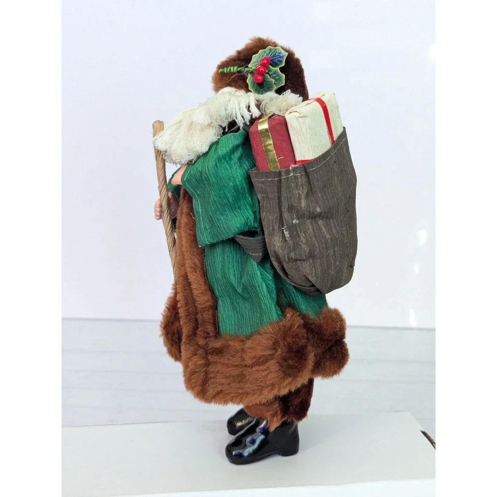 Vtg Old World Santa Claus 9